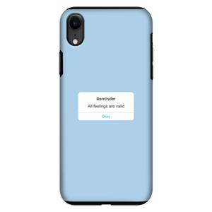 CaseCompany Reminder: iPhone XR Tough Case