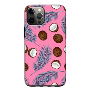 CaseCompany Kokosnoot roze: iPhone 12 Tough Case