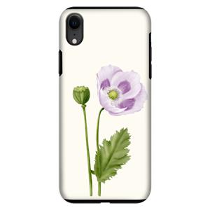 CaseCompany Purple poppy: iPhone XR Tough Case