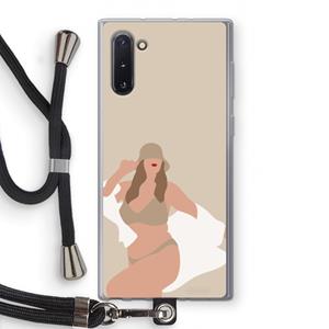 CaseCompany One of a kind: Samsung Galaxy Note 10 Transparant Hoesje met koord