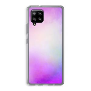 CaseCompany Clouds pastel: Samsung Galaxy A42 5G Transparant Hoesje