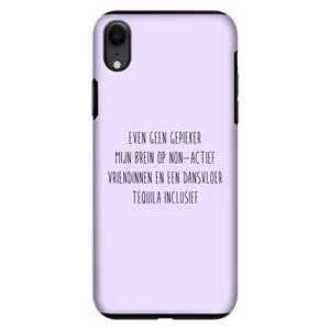 CaseCompany Tequila: iPhone XR Tough Case
