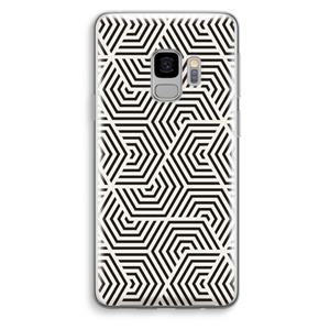 CaseCompany Magic pattern: Samsung Galaxy S9 Transparant Hoesje