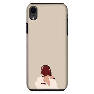 CaseCompany I drink wine: iPhone XR Tough Case