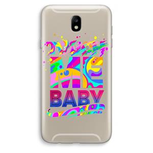 CaseCompany Touch Me: Samsung Galaxy J7 (2017) Transparant Hoesje