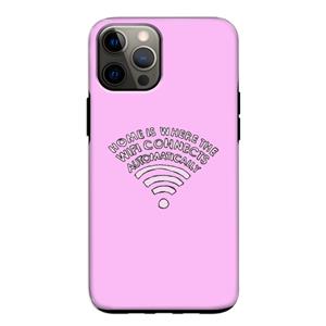 CaseCompany Home Is Where The Wifi Is: iPhone 12 Tough Case