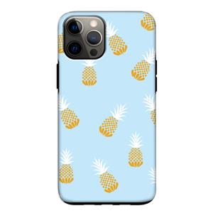 CaseCompany Ananasjes: iPhone 12 Tough Case