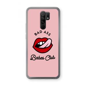 CaseCompany Badass Babes Club: Xiaomi Redmi 9 Transparant Hoesje