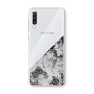CaseCompany Onweer: Samsung Galaxy A70 Transparant Hoesje