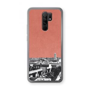 CaseCompany Marrakech Skyline : Xiaomi Redmi 9 Transparant Hoesje