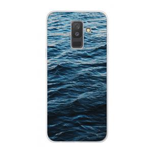 CaseCompany Oceaan: Samsung Galaxy A6 Plus (2018) Transparant Hoesje