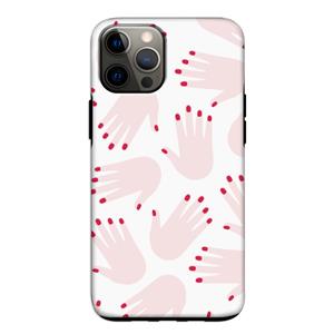CaseCompany Hands pink: iPhone 12 Tough Case