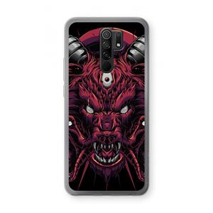 CaseCompany Hell Hound and Serpents: Xiaomi Redmi 9 Transparant Hoesje