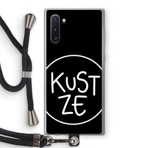 CaseCompany KUST ZE: Samsung Galaxy Note 10 Transparant Hoesje met koord