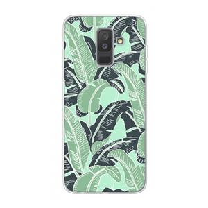 CaseCompany This Sh*t Is Bananas: Samsung Galaxy A6 Plus (2018) Transparant Hoesje