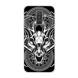CaseCompany Oh Deer: Samsung Galaxy A6 Plus (2018) Transparant Hoesje