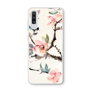 CaseCompany Japanse bloemen: Samsung Galaxy A70 Transparant Hoesje