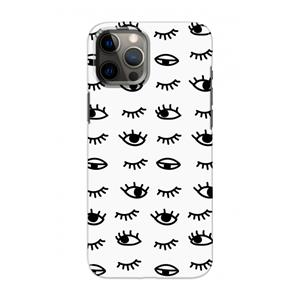 CaseCompany Eye pattern #2: Volledig geprint iPhone 12 Pro Hoesje