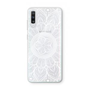 CaseCompany Roses Are Red: Samsung Galaxy A70 Transparant Hoesje