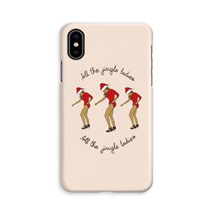 CaseCompany Jingle Ladies: iPhone X Volledig Geprint Hoesje