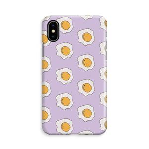 CaseCompany Bacon to my eggs #1: iPhone X Volledig Geprint Hoesje