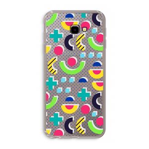 CaseCompany 8-bit N°1: Samsung Galaxy J4 Plus Transparant Hoesje