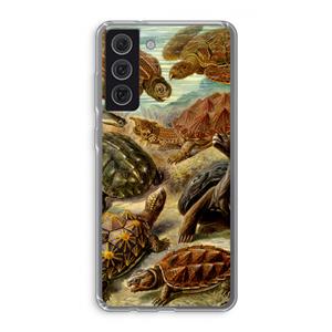CaseCompany Haeckel Chelonia: Samsung Galaxy S21 FE Transparant Hoesje