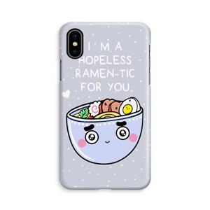 CaseCompany I'm A Hopeless Ramen-Tic For You: iPhone X Volledig Geprint Hoesje
