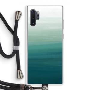 CaseCompany Ocean: Samsung Galaxy Note 10 Plus Transparant Hoesje met koord