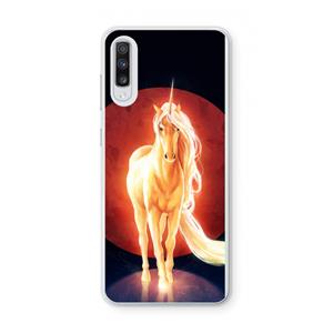 CaseCompany Last Unicorn: Samsung Galaxy A70 Transparant Hoesje