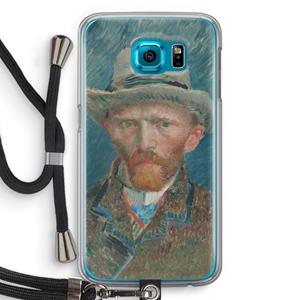 CaseCompany Van Gogh: Samsung Galaxy S6 Transparant Hoesje met koord