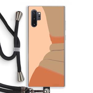 CaseCompany Bikini: Samsung Galaxy Note 10 Plus Transparant Hoesje met koord