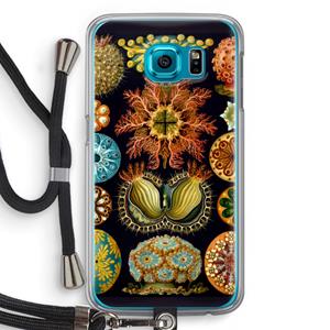 CaseCompany Haeckel Ascidiae: Samsung Galaxy S6 Transparant Hoesje met koord