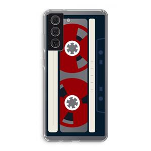 CaseCompany Here's your tape: Samsung Galaxy S21 FE Transparant Hoesje