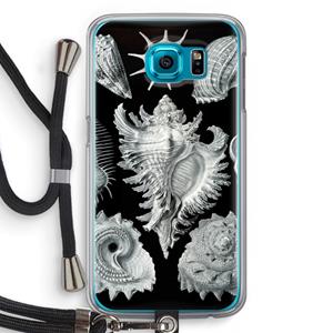 CaseCompany Haeckel Prosobranchia: Samsung Galaxy S6 Transparant Hoesje met koord