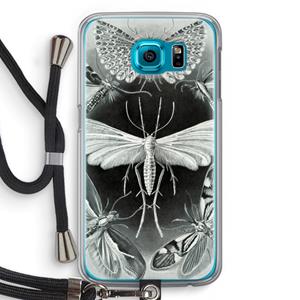 CaseCompany Haeckel Tineida: Samsung Galaxy S6 Transparant Hoesje met koord