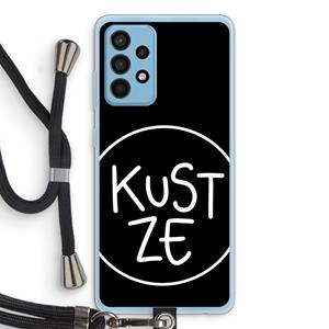 CaseCompany KUST ZE: Samsung Galaxy A52 Transparant Hoesje met koord