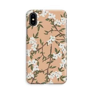 CaseCompany Blossoming spring: iPhone X Volledig Geprint Hoesje