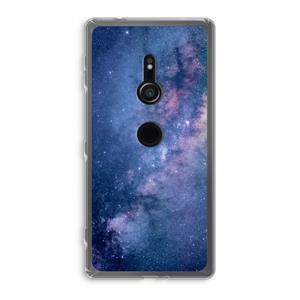 CaseCompany Nebula: Sony Xperia XZ2 Transparant Hoesje