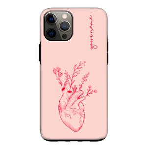 CaseCompany Blooming Heart: iPhone 12 Tough Case