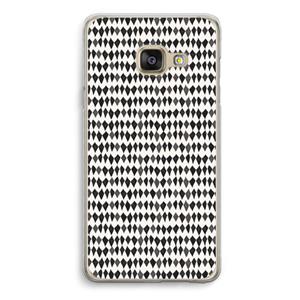 CaseCompany Crazy shapes: Samsung A3 (2017) Transparant Hoesje