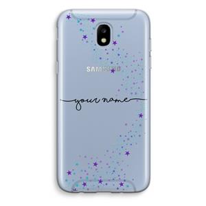 CaseCompany Sterren: Samsung Galaxy J5 (2017) Transparant Hoesje