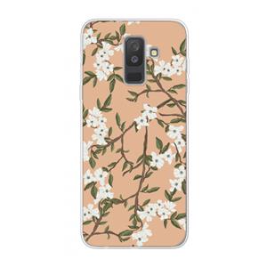 CaseCompany Blossoming spring: Samsung Galaxy A6 Plus (2018) Transparant Hoesje