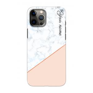 CaseCompany Marmer in stijl: Volledig geprint iPhone 12 Pro Hoesje