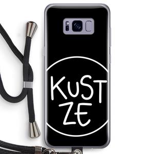 CaseCompany KUST ZE: Samsung Galaxy S8 Transparant Hoesje met koord