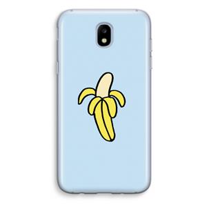 CaseCompany Banana: Samsung Galaxy J5 (2017) Transparant Hoesje