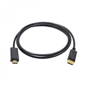 Akyga AK-AV-05 HDMI-kabel Aansluitkabel DisplayPort-stekker, HDMI-A-stekker 1.8 m Zwart