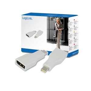 LogiLink Adapter, Mini DisplayPort Stecker - DisplayPort