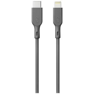gpbatteries GP Batteries USB-laadkabel USB 2.0 USB-C stekker, Apple Lightning stekker 1.00 m Grijs 160GPCL1P-C1