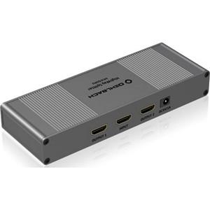 Oehlbach Highway Splitter 1 tot 2 poorten HDMI-splitter 3840 x 2160 Pixel